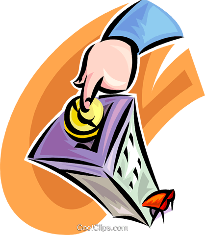 Investing In A Building Royalty Free Vector Clip Art - Investing In A Building Royalty Free Vector Clip Art (418x480)