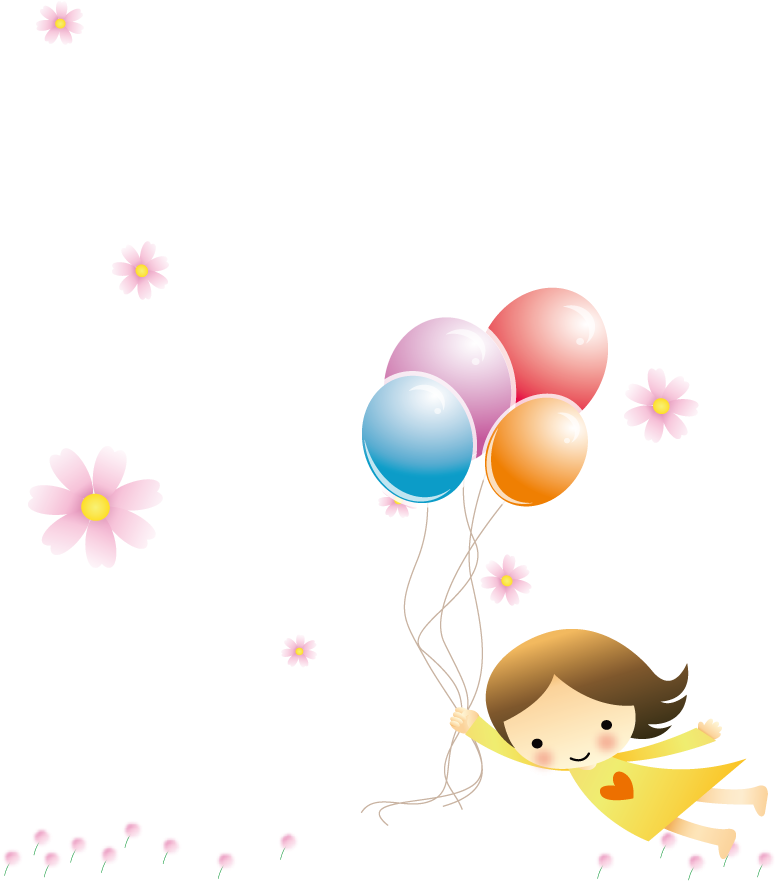 Holding Balloons Silhouette At Getdrawings Com Free - 儿童 节 (1000x1000)