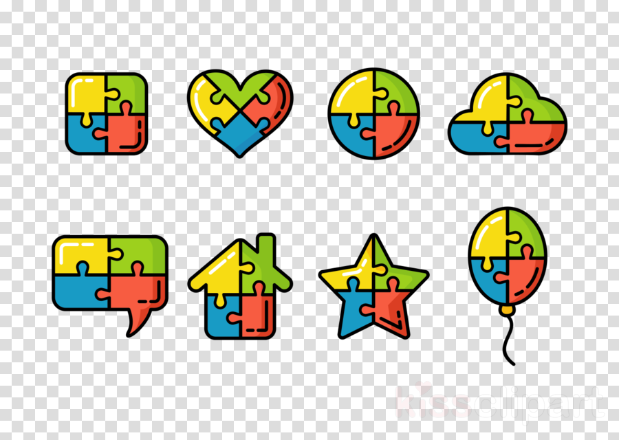 Autistic Spectrum Disorders Clipart World Autism Awareness - Icon (900x640)