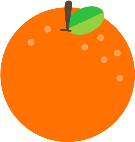 Fruit Icons - Citrus × Sinensis (512x512)