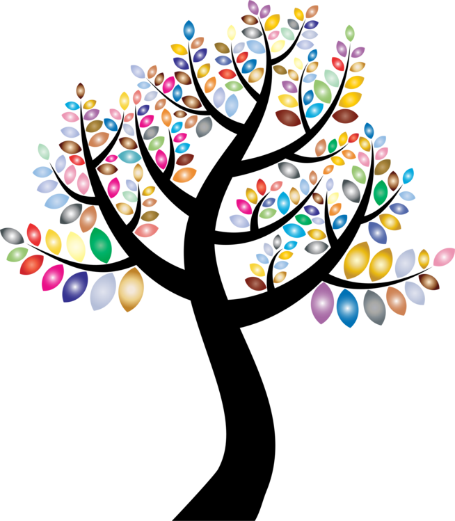 All Photo Png Clipart - Arvore Colorida Png (654x749)