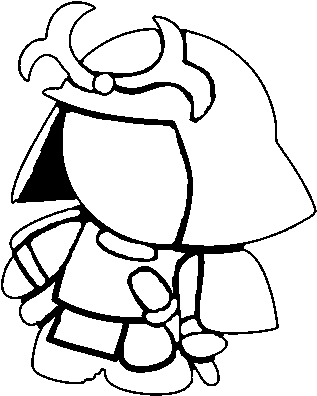 Clip Freeuse Library Karate Drawing Easy - Samurai Helmet Easy To Draw (600x470)