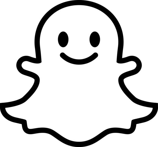 Snapchat Ghost Png - Snapchat Icon Transparent Background (643x600)