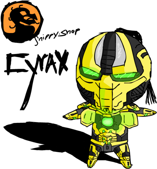 Cyrax Clipart For Our Users - Chibi Cyrax Mortal Kombat (900x661)