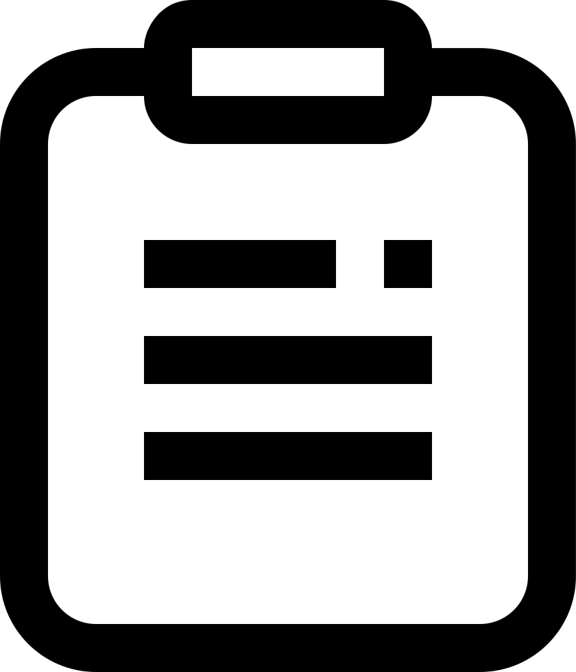 Survey Comments - Survey Icon Free Vector (840x980)