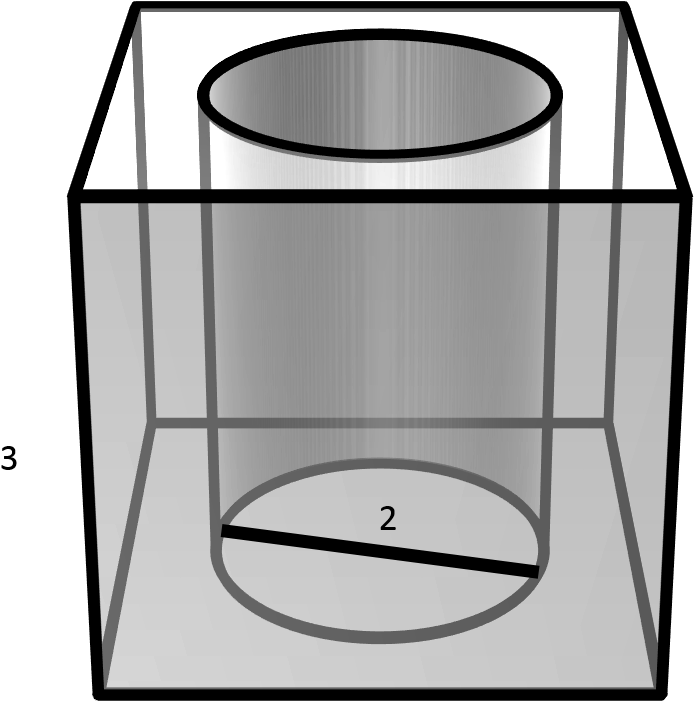 11 - Cylinder Cut Out Of A Cube (719x708)