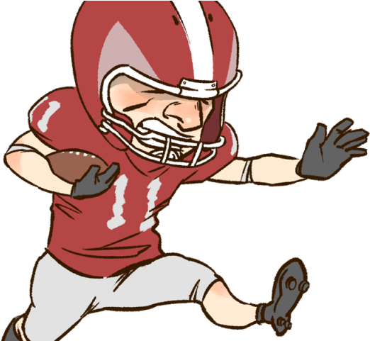 Football Clipart Clipart Cartoon - Cartoon Football Player Clipart (640x480)