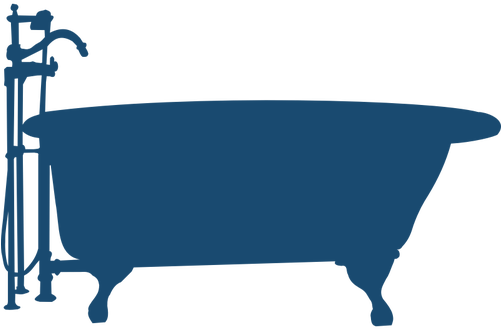 Clip Art Royalty Free Download Silhouette At Getdrawings - Essential Oils And Tub Cleaner (500x500)