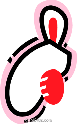 Oven Mitt Royalty Free Vector Clip Art Illustration - Oven Mitt Royalty Free Vector Clip Art Illustration (299x480)