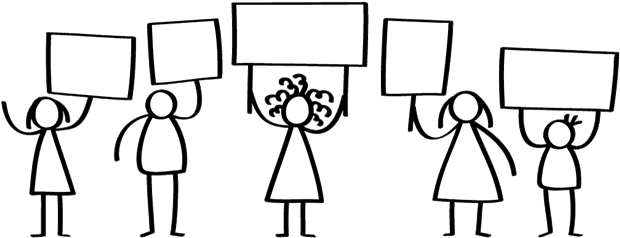 Let Youth Lead - Stick Figure Protesting (630x258)