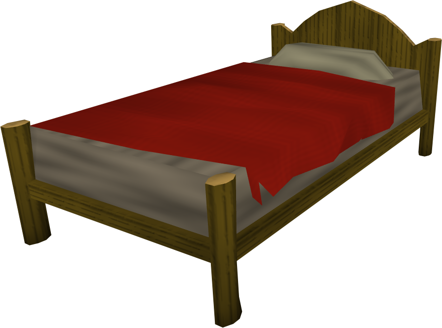 Shelf Clipart Wooden Bed - Wood Bed Images In Png (895x664)