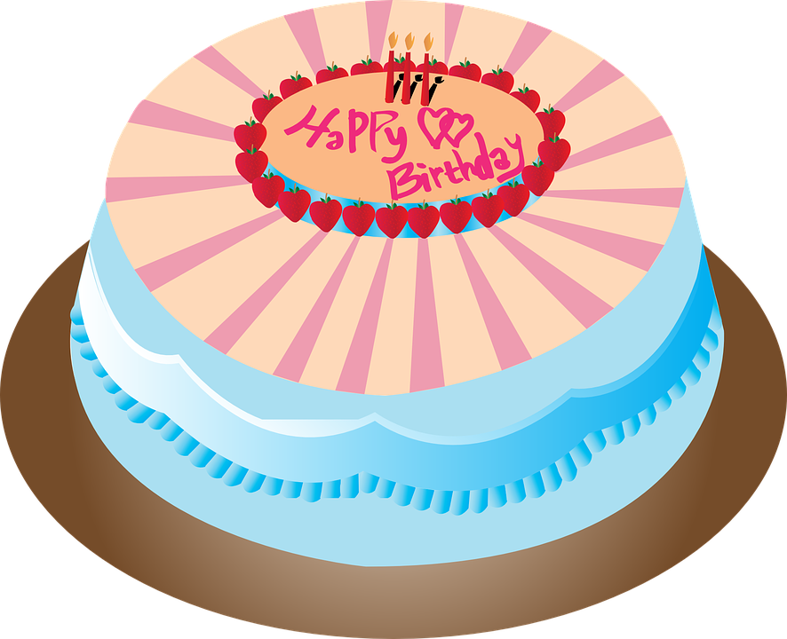 Clipart Aniversário - Libre De Droit Anniversaire (886x720)