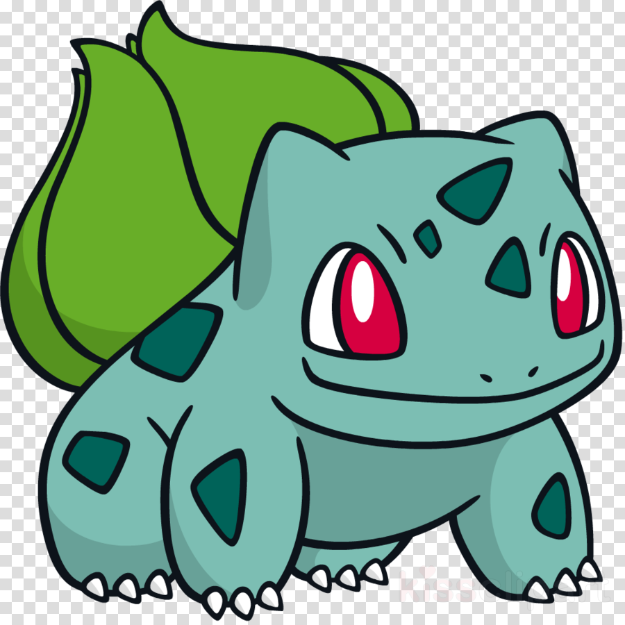Pokemon Bulbasaur Clipart Pokémon Red And Blue Pokémon - Pokemon Bulbasaur (900x900)