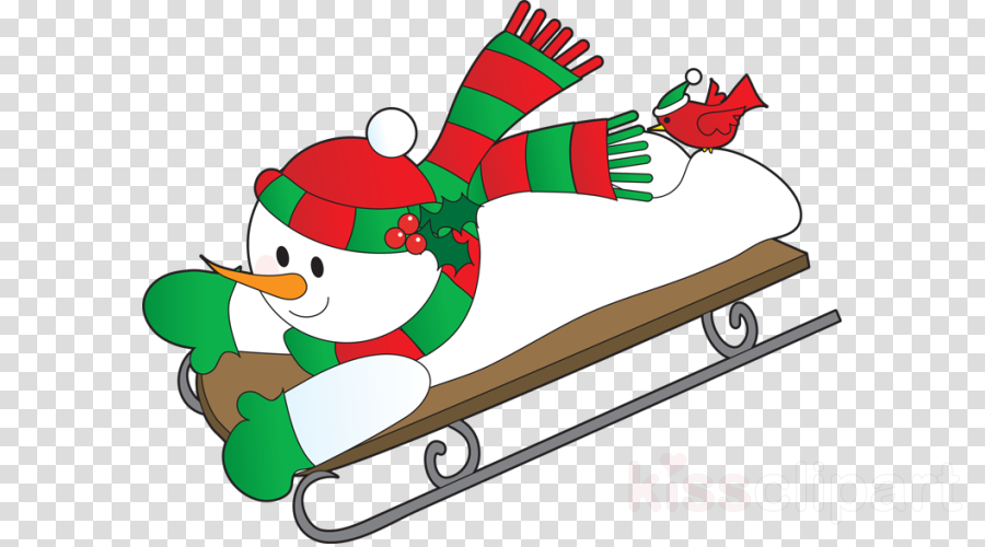 Clip Art Clipart Santa Claus Sled Clip Art - Clip Art Snow Sled (900x500)
