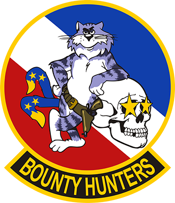 F 14 Tomcat Vf 2 Bounty Hunters - Grumman F-14 Tomcat (344x400)