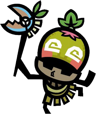Tribal Clipart Hunter - Cha Cha Mh3u (328x388)