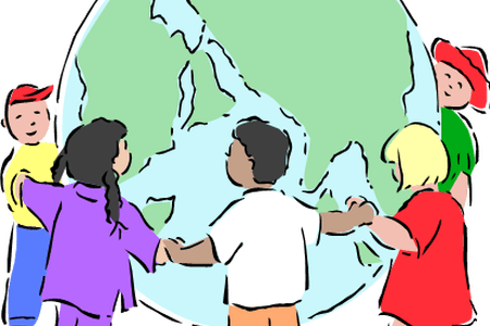 Clip Art Download Wallpaper Images Full - Teachers Change The World Oval Sticker (450x300)