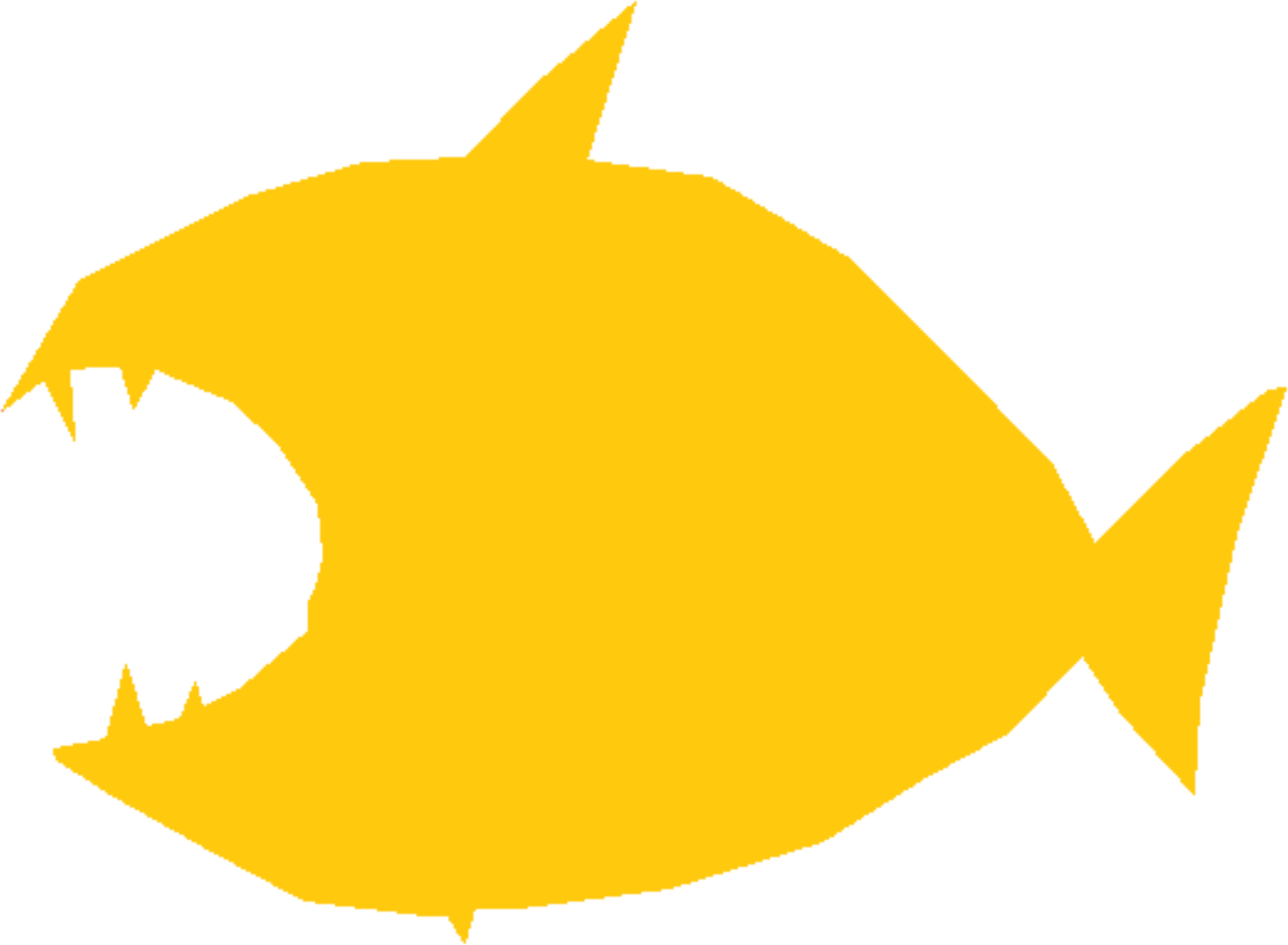 Big Image - Piranha Clipart (2190x1606)