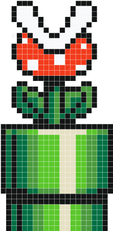 Super Mario Bros - Super Mario World Piranha Plant (350x450)