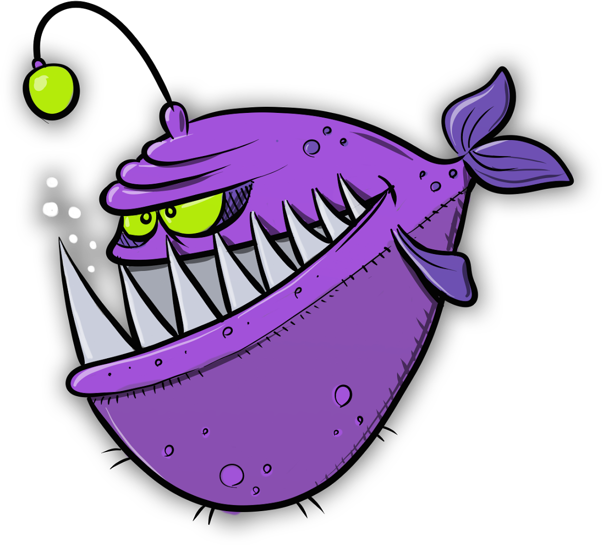 Daily Quick Sketch - Deep Sea Fish (1600x1478)
