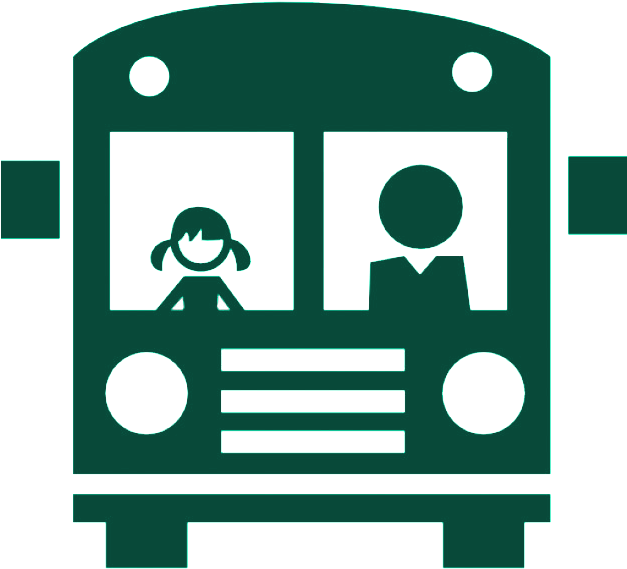 Green Bus - Pick And Drop Icon (626x626)