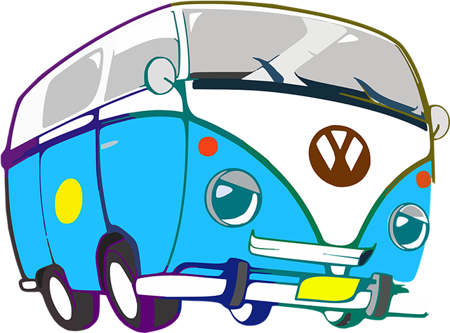 Week 42 Bus Trip To Poland - Vw T1 Clipart (709x473)