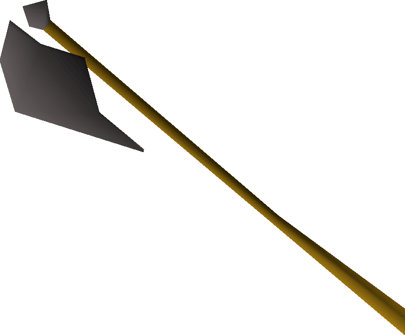 Halberd Clipart Transparent - Runescape Halberd (800x661)