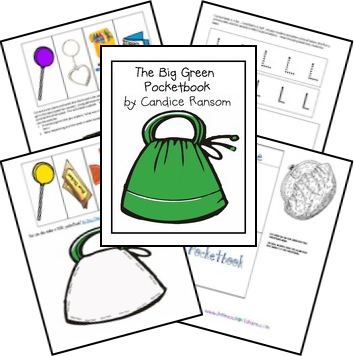 The Big Green Pocketbook Lapbook And Printables Five - Cartoon (354x356)