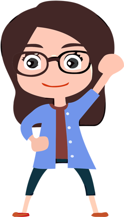 Our Enthusiasm Is Infectious - Niña Con Lentes Dibujo Animado - (257x480) Png Clipart Download Our Enthusiasm Is Infectious - Niña Con Lentes Dibujo Animado - (257x480) Png Clipart Download