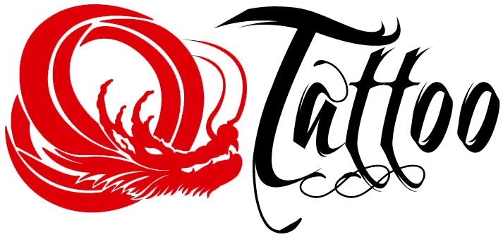Q Tattoo Logo 720 - Tatto Logo Png (720x363)