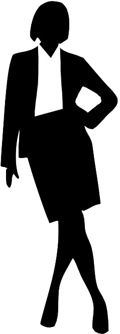 Modern Interview Attire Guide For Women - Woman In Suit Silhouette (598x720)