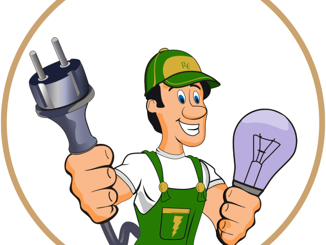 Electrician Clipart Electrical Technician - Electrician Clip Art (640x480)