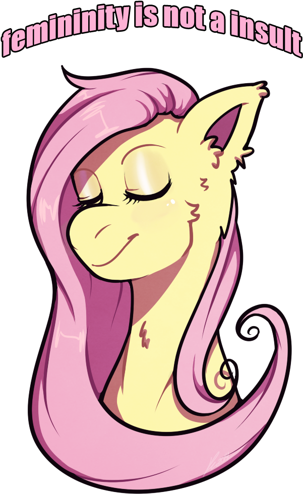Rad-pax, Eyes Closed, Feminist Ponies, Fluffy, Fluttershy, - Fluttershy (660x1100)
