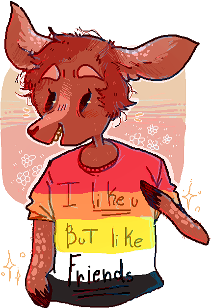 Lithromantic By Feminist-deer - Cartoon (430x625)