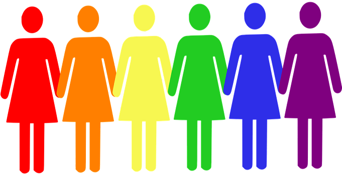 Feminism - Group Of Women Figures (680x450)