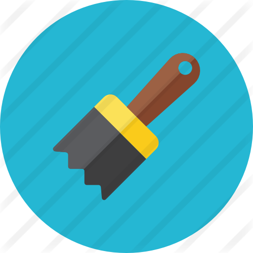 Paint Brush Free Icon - Music (512x512)