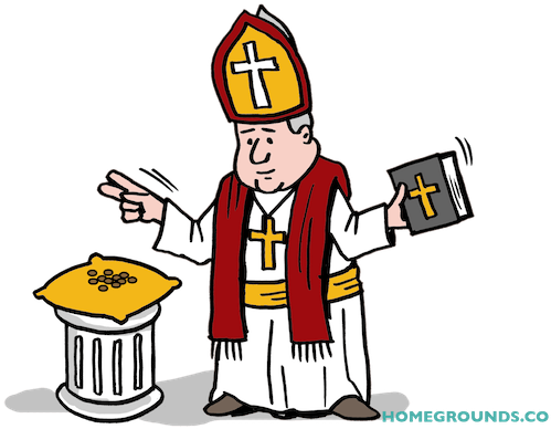 As The 1600's Rolled On, Coffee Houses Sprung Up All - Pope (560x393)