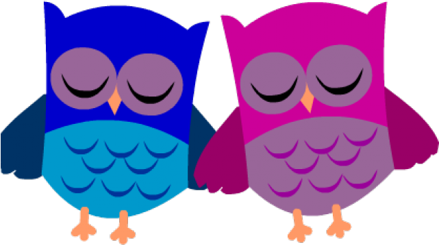 Love Birds Clipart Printable - Printable Stationery Owls (640x480)