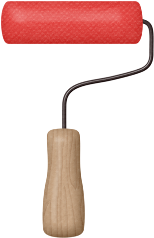 Paint Roller - Construction Worker (322x500)