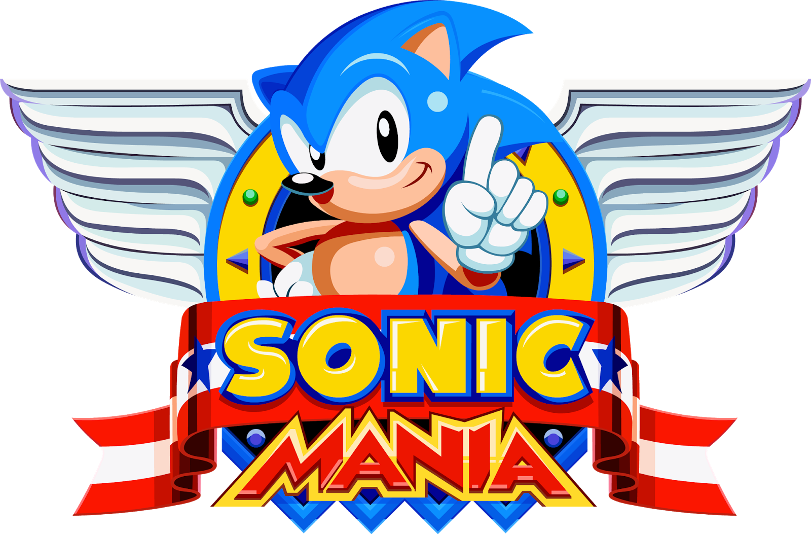 Sonic Mania Reveals Bonus Stages & Time Attack Mode - Sonic Mania Logo Png (1600x1053)