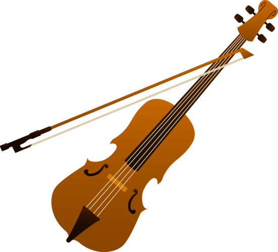 Sign Up For Orchestra - Fiddle Clipart (550x499)