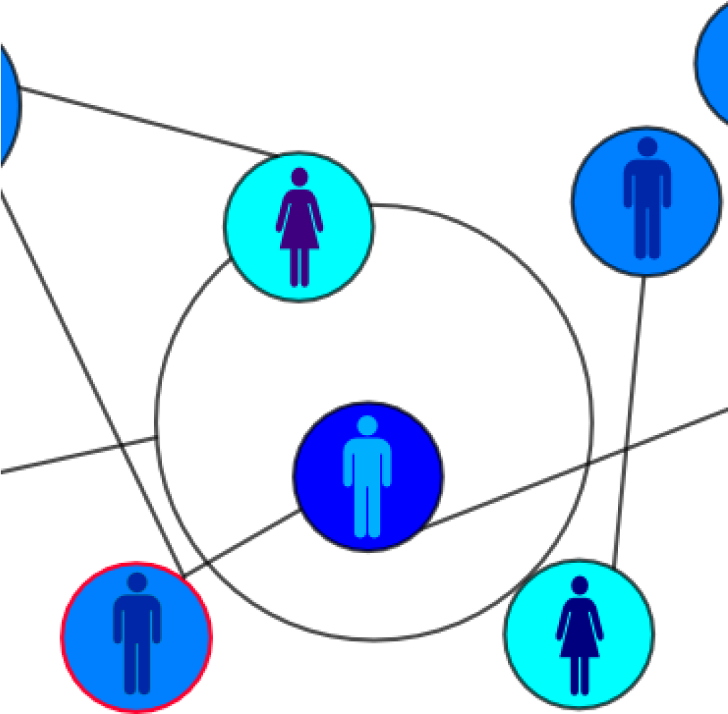 Networking Clip Art Social Network Clip Art At Clker - Clip Art (1024x1024)