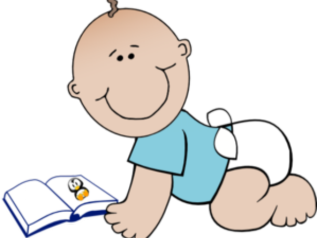 Baby Book Clip Art (640x480)