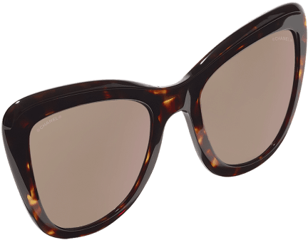 Png Black And White Stock Summer Eyewear Campaign Chanel - Reflection (1500x2000)