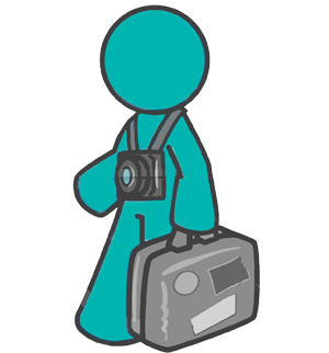 Description Backgrounds 1423862331 Placeexploration - Tourist Clip Art (504x360)