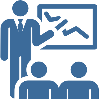 Group Coaching Calls - Classroom Icon Blue Png (800x400)