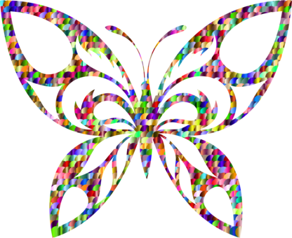 Butterfly T-shirt Drawing Costume Insect - Silhouette (416x340)