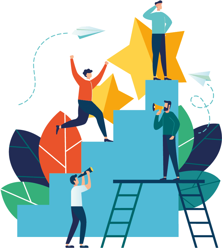 Ideal Background For Okr Coaches - Illustration (1001x1001)