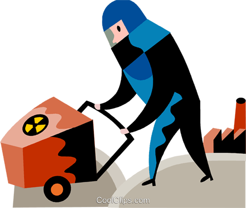 Toxic Waste Royalty Free Vector Clip Art Illustration - Illustration (480x406)