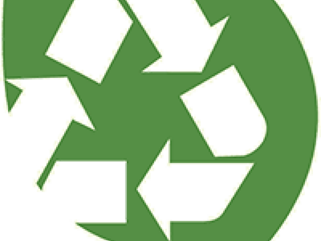 Recycle Clipart Waste Reduction - Sign Think Green Think Green Ornament (oval) (640x480)